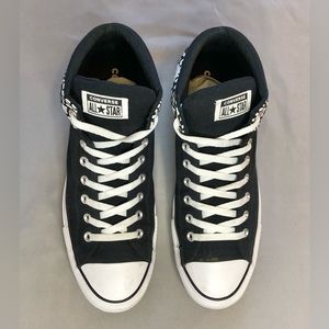 Converse Men’s CT All Star Street Word Mark Black White High Tops Size 13